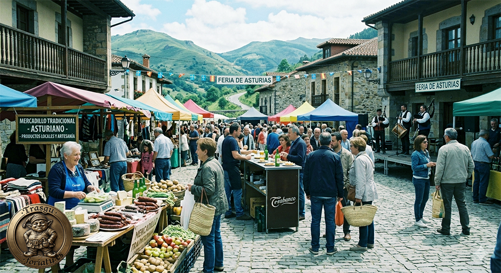 Imagen representativa de las ferias y eventos en Asturias