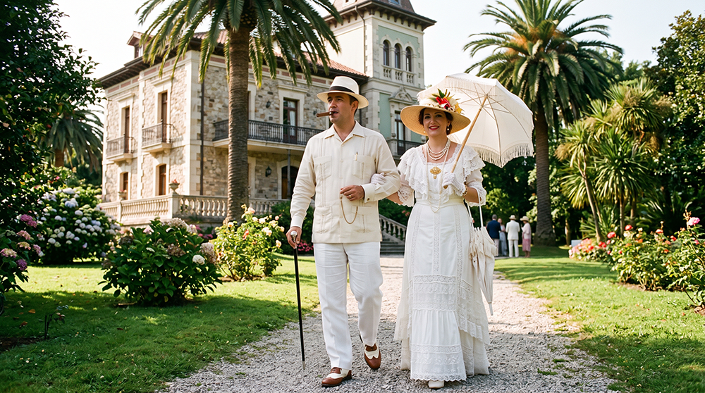 Matrimonio indiano en Colombres